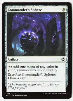 MTG - Commander's Sphere 203 Near Mint Commander: Adventures in the Forgotten Re - Image 1