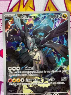 Pokemon TCG - N’s Zekrom MEP 031 - Ascended Heroes ETB Black Star Promo - NM - Image 2