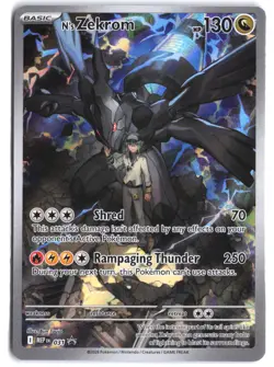N's Zekrom - 031 031 Holo Promo ME: Mega Evolution Promo Pokemon - Image 1