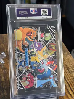 PSA 7 Masters Eight Pokemon Climax! Tour Battle Bromide Gum Charizard Gengar - Image 2