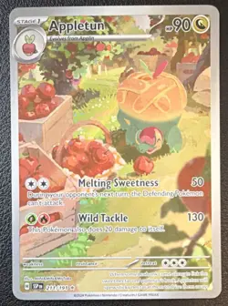 Pokemon Appletun Surging Sparks Illustration Rare 211/191 2024 Holo ✨ - Image 1