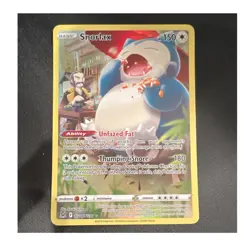 Pokemon Snorlax Swsh11: Lost Origin Trainer Gallery TG10/30 Ultra Rare Holo - Image 1