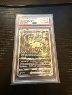 2023 POKEMON SWSH #GG35 LEAFEON VSTAR *CROWN ZENITH PSA 10 GEM MINT* - Image 1