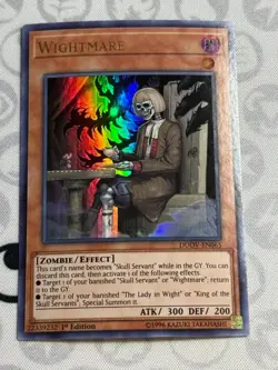 Wightmare - DUOV-EN065 - Ultra Rare (NM) Yugioh - Image 1