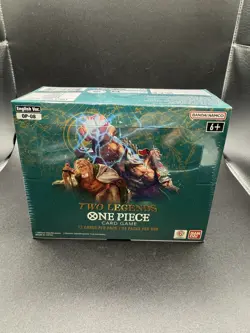One Piece TCG OP-08 Two Legends Booster Box English Sealed - Image 1