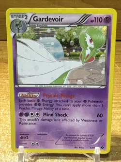 Gardevoir - 57/99 - Pokemon Next Destinies Black & White Holo Rare Card LP - Image 1