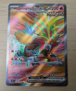Pokemon 188/162 Gouging Fire ex Temporal Forces TCG Card - Image 1