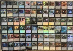 Magic The Gathering Lot Of 153 FOIL Final Fantasy Cards - Image 1