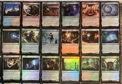 Magic The Gathering Lot Of 153 FOIL Final Fantasy Cards - Image 3