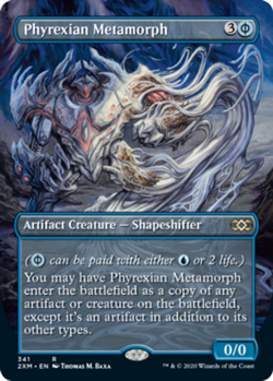 Phyrexian Metamorph - Borderless NM, English MTG Double Masters - Image 1