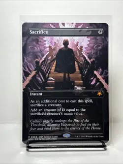 Sacrifice (Non-foil) [Borderless] DSK Special Guests 0069 Mythic MTG - Image 1