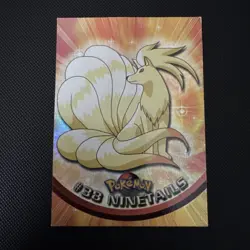 Pokemon Topps Chrome Ninetales #38 - Image 1