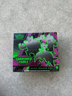 EMPTY | Pokemon Shrouded Fable ETB Empty Box & Accessories | OPEN BOX - Image 1