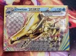 Clawitzer BREAK 35/114 XY Steam Siege Ultra Rare Holo Water Pokemon 2016 NM - Image 1