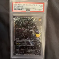Pokemon Celebrations Zekrom 114/114 Classic Collection PSA Mint 9 English - Image 1