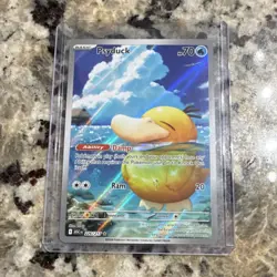 Pokemon Psyduck Holo Card Scarlet & Violet 226/217 70 HP Ability Damp Ram Attack - Image 1