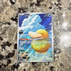 Pokemon Psyduck Holo Card Scarlet & Violet 226/217 70 HP Ability Damp Ram Attack - Image 3