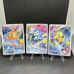 First Partner Illustration Collection Series 1 Gen 4 Sinnoh Starters Pokemon TCG - Image 1