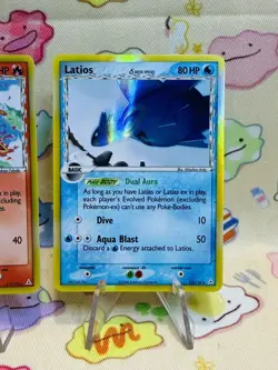 Pokemon Latias 11/110 Holon phantoms Holo + Latios 12/110 Holo LP+ Holon phantom - Image 3