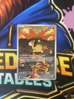 Nintendo Pokemon TCG Numel Illustration Rare Full Art Holo 223/217 80HP EN 2026 - Image 1