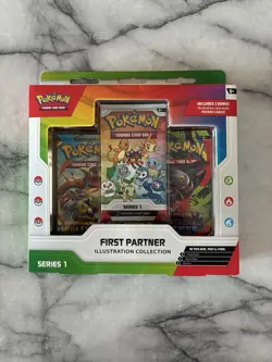Pokemon TCG First Partner Illustration Collection Box Series 1 - IN HAND NOW - Image 1