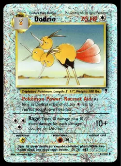 ✅Pokemon Dodrio 41/110 Reverse-Holo Legendary Collection ✅VINTAGE✅WOTC✅2BX✅ - Image 1