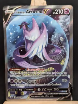 Galarian Articuno V Alternate Art 170/198 Chilling Reign SWSH Pokemon TCG NM - Image 1
