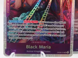 4x Black Maria OP08-074 SUPER RARE (SR) One Piece Card Game NM English - Image 2