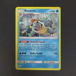 Pokemon Card TCG: Blastoise 25/181 - Cracked Ice Holo - Team Up - Image 1