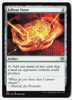 MTG - Fellwar Stone 182 Near Mint Commander: Dominaria United - Image 1