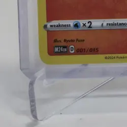 Charizard Pokemon Card Stage 2 HP 170 001/015 Rare Promo 2024 - Image 2