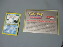 A water gun tradng Pokemon MARILL card promo #29 aquamouse 50 HP MINT new sealed - Image 2