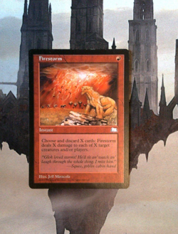 Firestorm - Magic the Gathering - Weatherlight Regular Rare - Image 1