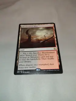 MTG Magic the Gathering - Bloodstained Mire (Khans of Tarkir) NM! - Image 1