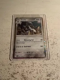 Steelix Cosmo Pokemon Mega Evolution Card 093/132 - Image 1