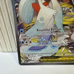 Pokemon Mega Froslass EX 275/217 HP 310 Full Art Holo - Image 5