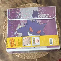 Mead Trapper Keeper Pokemon Gengar Binder Holographic Purple 500 Sheet Capacity - Image 1