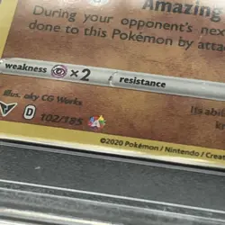 2020 Pokemon Sword & Shield Vivid Voltage #102 Zamazenta PSA 10 Gem Mint - Image 4