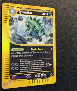 Pokemon EXPEDITION - #29/165 Tyranitar - Reverse Holo - ENG - Near Mint- - Image 5