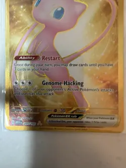 Mew ex 205/165 Scarlet & Violet 151 Hyper Rare Full Art Holo Basic HP 180 - Image 3