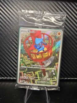 Pokemon TCG Riolu Mega Evolution ETB Promo 010 (SEALED) With Dividers - Image 2