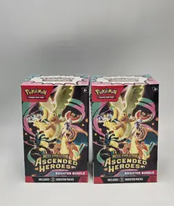 2x Pokemon TCG Ascended Heroes Booster Bundle Brand New Factory Sealed LOT OF 2 - Image 1