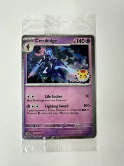Pokemon Day 2024 Stamp Promo Ceruledge 040/091 Sealed - Image 1