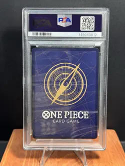 ONE PIECE OP13- 058 CARRYING ON HIS WILL TREASURE RARE MONKEY D. LUFFY PSA 9 - Image 2