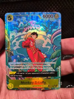 Monkey.D.Luffy (TR) OP07-109 Two Legends Foil - Image 2