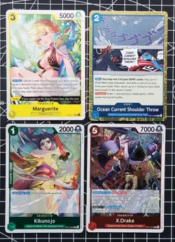 One Piece - Op14 - UC + x3 Rare - Image 1