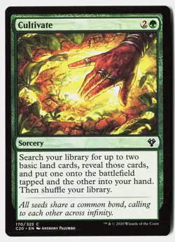 MTG - Cultivate 170 Near Mint Commander 2020 - Image 1