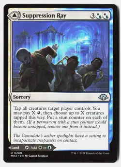 MTG - Suppression Ray 260 Near Mint Modern Horizons 3 - Image 1