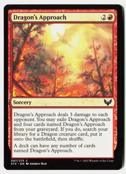 MTG - Dragon's Approach 097/275 Near Mint The List Reprints - Image 1