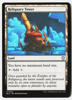 MTG - Reliquary Tower 132 Near Mint Commander: Bloomburrow - Image 1